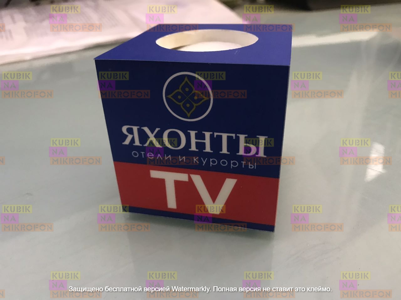 Кубик на Микрофон Яхонты TV